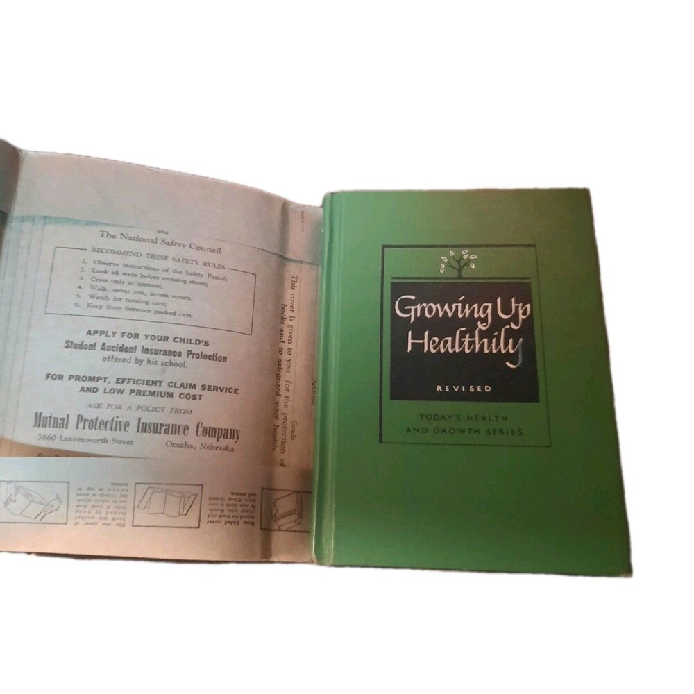 Growing Up Healthily Revised Edition 1950 Health & Growth Series Homeschool VTG